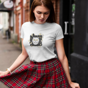 Cosmic Night Cat  T-Shirt