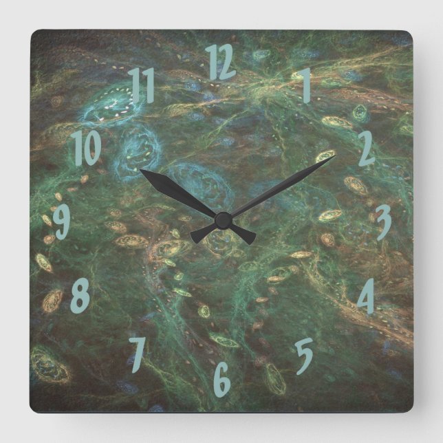 Cosmic Ocean Wall Clock (Front)