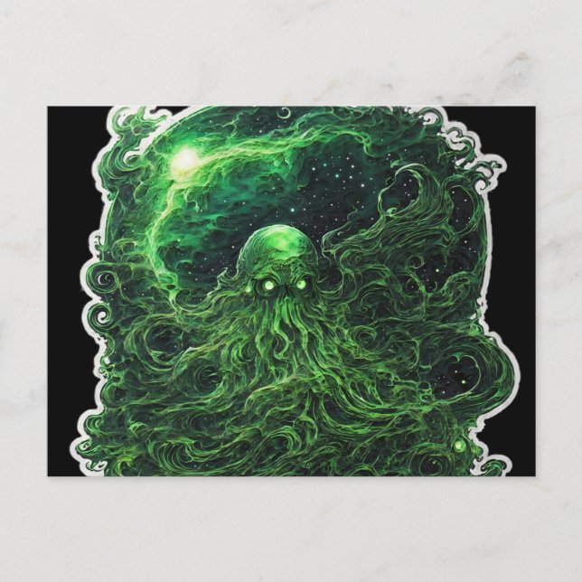 Cosmic Oddities: Cthulhu Postcard (Front)
