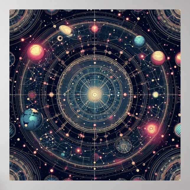 Cosmic Odyssey Poster (Front)