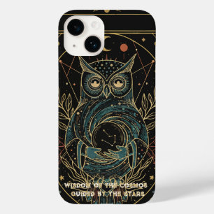 Cosmic Oracle Owl • Mystical Celestial  Case-Mate iPhone 14 Case