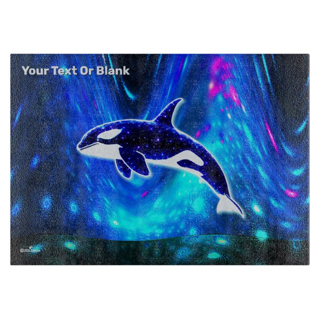 Cosmic Orca Cutting Board (Front)