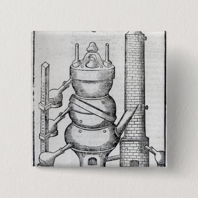 Cosmic Oven 15 Cm Square Badge (Front)