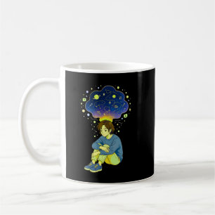 Cosmic Overthinking • Spiritual Mind Overflow Coffee Mug