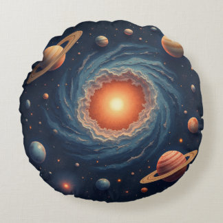 Cosmic paint cushion