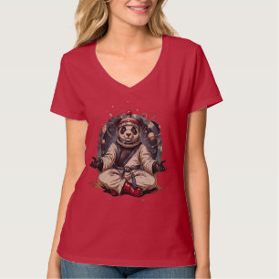 Cosmic Panda: Chill Before Combat T-Shirt