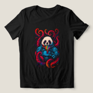 Cosmic Panda Kraken Tri-Blend Shirt