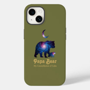 Cosmic Papa Bear & Cub iPhone 14 Case