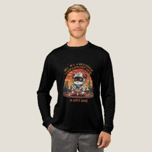 Cosmic Peace in a Wild World Tri-Blend Shirt