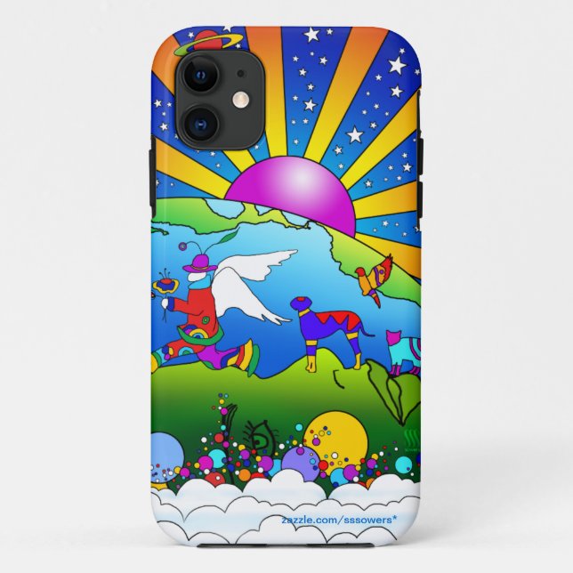 Cosmic Pet World Case-Mate iPhone Case (Back)
