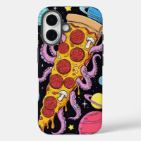 Cosmic Pizza Slice: Quirky Space Adventure