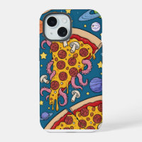 Cosmic Pizza Slice: Quirky Space Adventure