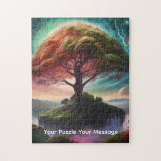 Cosmic planets & colourful worlds jigsaw puzzle