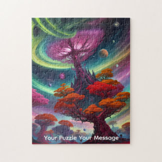 Cosmic planets & colourful worlds jigsaw puzzle