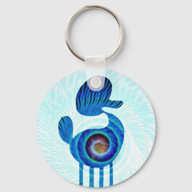 Cosmic Poodle Key Ring (Front)