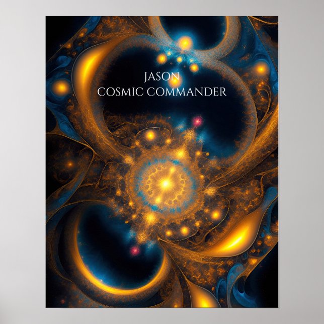 COSMIC PORTAL DESIGN POSTER (Front)