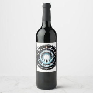 Cosmic Portal Wine Label