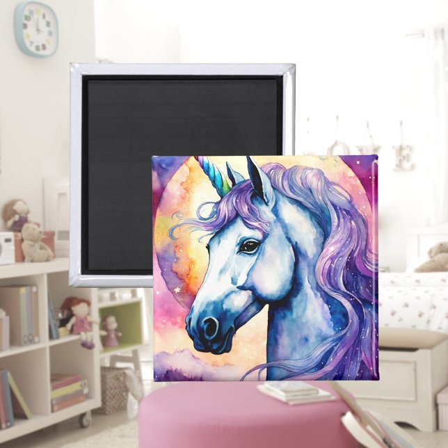 Cosmic Purple Unicorn Magnet (Creator Uploaded)