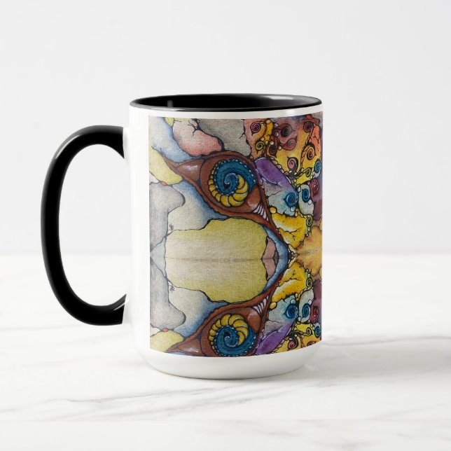 Cosmic Rabbit Mug (Left)