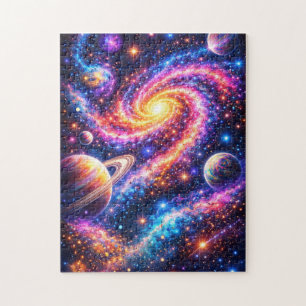 Cosmic Radiance Galaxy Jigsaw Puzzle