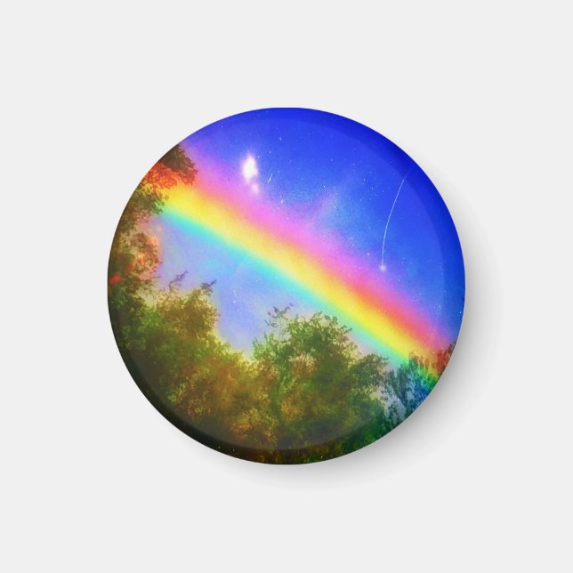 COSMIC RAINBOW SMALL MAGNET (Front)