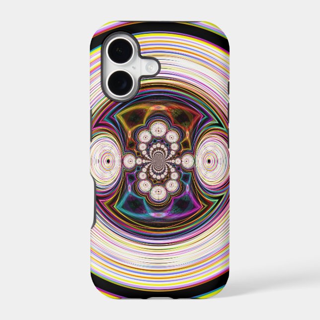 Cosmic Rays Polar Phone Case (Back)