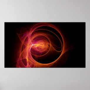 Cosmic Recursive Fractal Poster