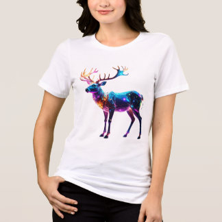 Cosmic Reindeer Dream Tri-Blend Shirt