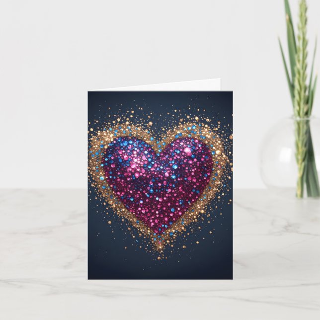 Cosmic Sacred Heart Invitation (Front)