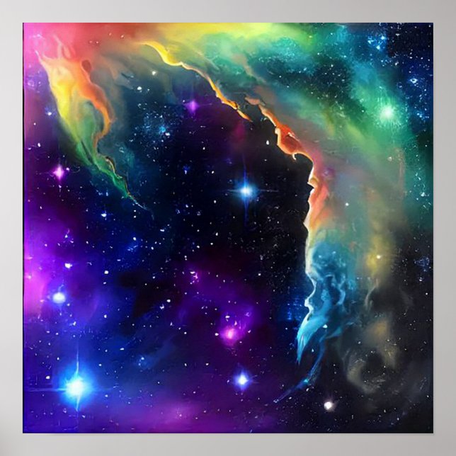 Cosmic Scene Poster (Front)