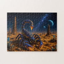 Cosmic Scorpion — Guardian of the Alien Planet