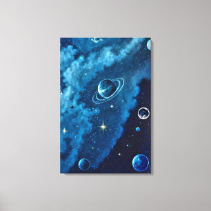 Cosmic Serenity Canvas Print