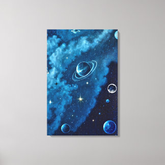 Cosmic Serenity Canvas Print