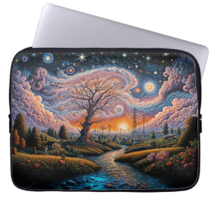 “Cosmic Serenity” Laptop Sleeve