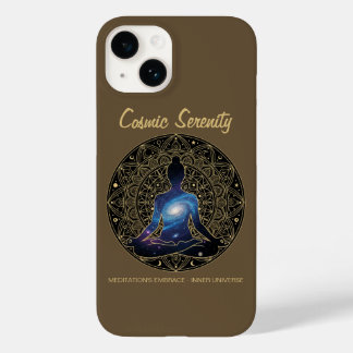 Cosmic Serenity Meditation – Galaxy Mandala  Case-Mate iPhone 14 Case