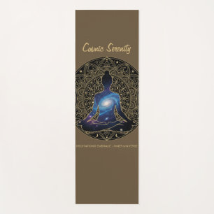 Cosmic Serenity Meditation – Galaxy Mandala Yoga Mat