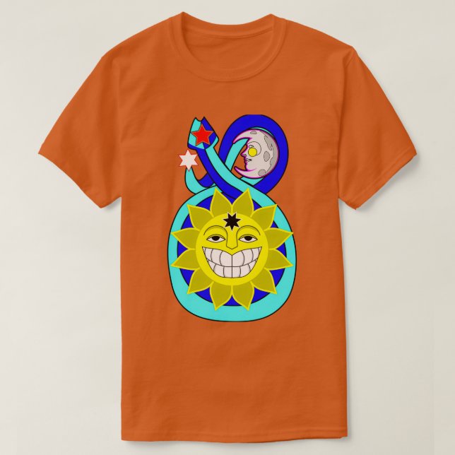 Cosmic Serpent T-Shirt (Design Front)