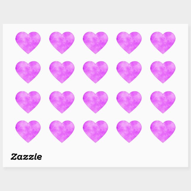 Cosmic Sky Heart Sticker (Sheet)