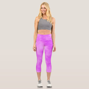 Cosmic Sky  High Waisted Capris
