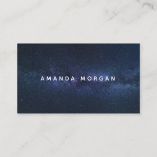 Cosmic Sky, Modern Business Card