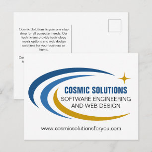 Cosmic Software Engineer Computer Technology Postcard