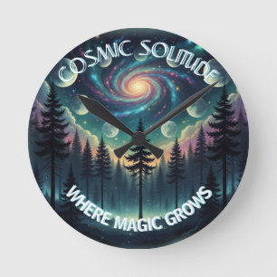 Cosmic Solitude Galaxy Forest •Phases (NO NUMBERS) Round Clock