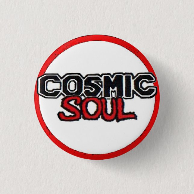Cosmic Soul - Round Circle Logo 3 Cm Round Badge (Front)