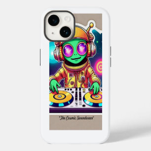 "Cosmic Soundwave Party" iPhone 14 Case