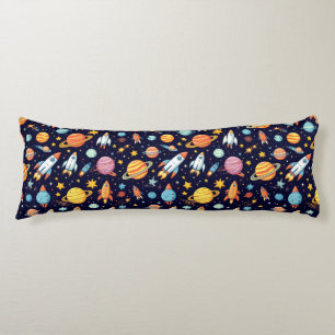 Cosmic Space Galaxy Themed Home decor Body Cushion