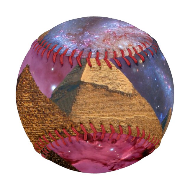 cosmic storm above egypt baseball (Front)