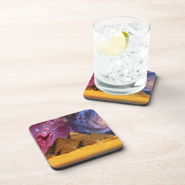 cosmic storm above egypt coaster (Right Side)