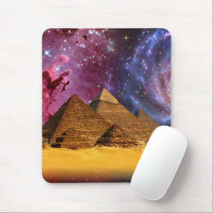 cosmic storm above egypt mouse pad