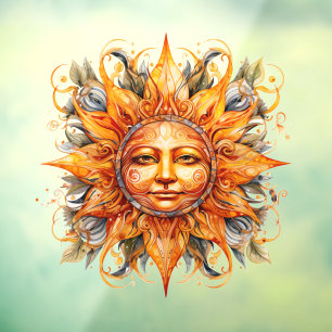 Cosmic Sun Face