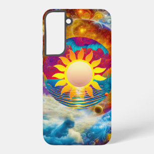 Cosmic Sun Samsung Galaxy Case